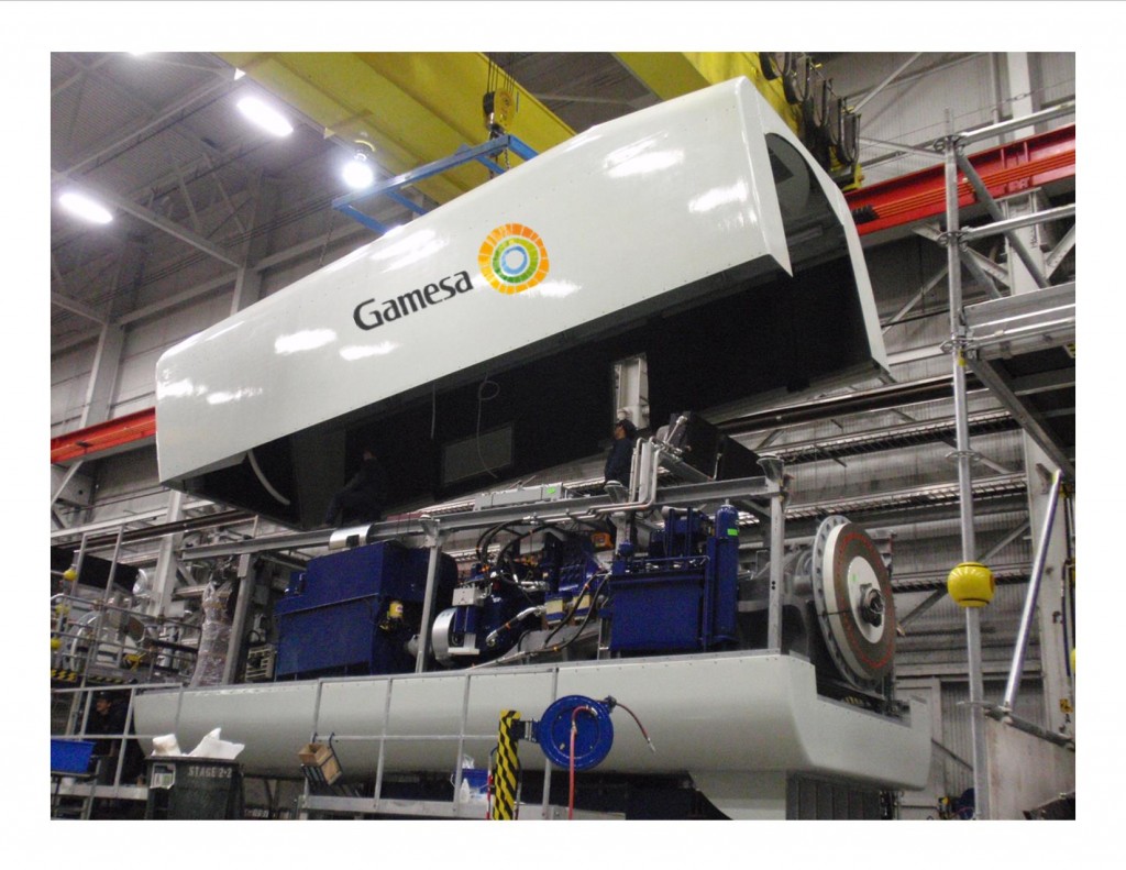 Gamesa-drive-train-gondola