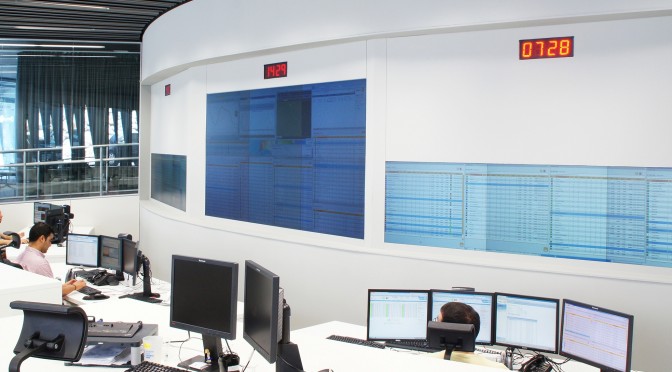 El consumo eléctrico de las grandes empresas desciende un 2,3% en septiembre