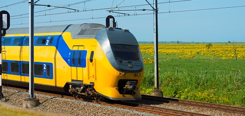Los trenes de Holanda funcionan con energía eólica