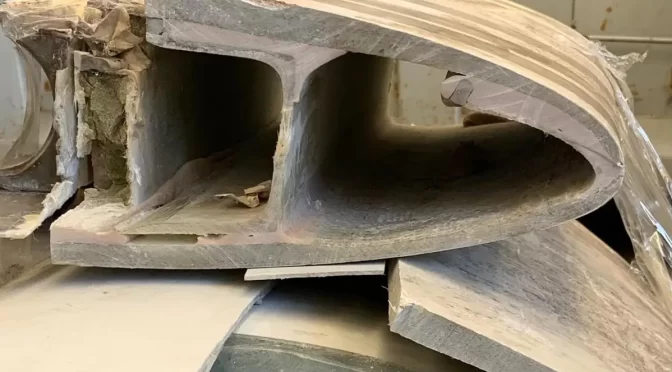 Eólica y reciclaje, fabricar hormigón reciclando palas de aerogeneradores
