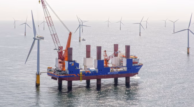 Vattenfall contrata a Van Oord para el servicio de sus aerogeneradores en la eólica marina